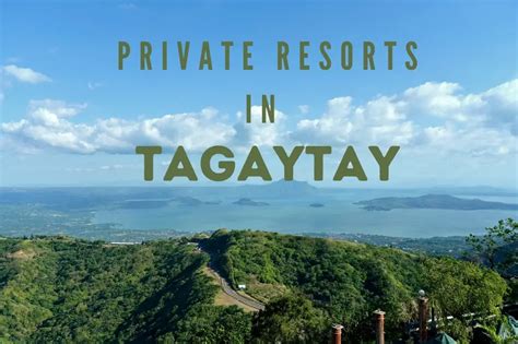 [TOP PICKS] 11 Private Resorts in Tagaytay for .